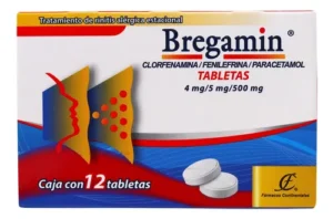 Bregamin Clorfenamina 4mg Fenilefrina 5mg Paracetamol 500mg 12 Tabletas Fármacos Continentales