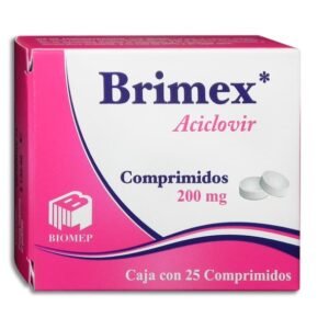 Brimex Aciclovir 200mg 25 Comprimidos Biomep