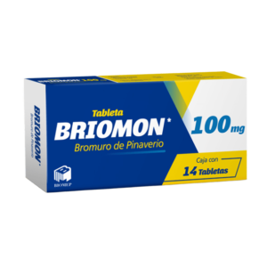 Briomon Bromuro Pinaverio 100mg 14 Tabletas Biomep