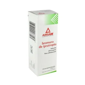 Bromuro Ipratropio Solución 250mcg/ml Nebulización 100ml Amsa Laboratorios