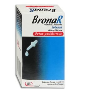 Bronar Ambroxol Loratadina Solución 600mg/100mg Gotas Pediátricas 30ml Degort´s Chemical
