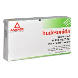 Budesonida Suspensión 0.500mg/2ml para Nebulización 5 amp