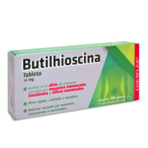 Butilhioscina 10mg 10 Tabletas Loeffler