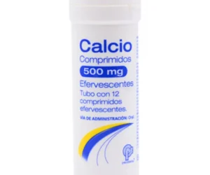 Calcio 500mg Tubo 12 Comprimidos Efervescentes Laboratorios Psicofarma