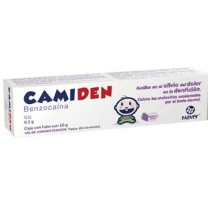 Camiden Benzocaína Gel 0.1 g Infantil 10 g