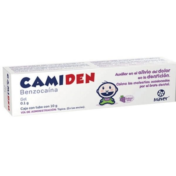 Camiden Benzocaína Gel 0.1 g Infantil 10 g