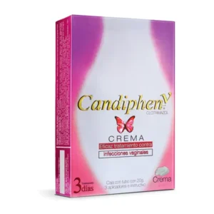 Candiphen V Clotrimazol 2.0% Crema Infección Vaginal 20 g