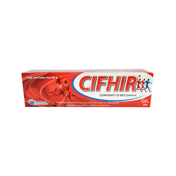Cifhir Bencidamina Gel 5% 60g Farmacéutica Hispanoamericana