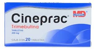 Cineprac Trimebutina 200mg 20 Tabletas MD Liferpal
