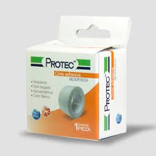 Cinta Adhesiva Microporosa Blanco 2.5cm x 5m 1 Pieza Protec