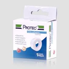 Cinta Adhesiva Plástico 2.5cm x 5m Protec Degasa