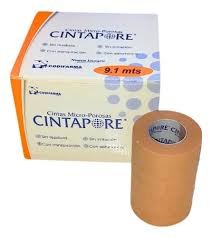 Cintapore micropore color piel