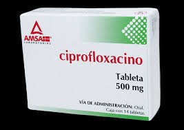 Ciprofloxacino 500mg 14 Tabletas Amsa Laboratorios