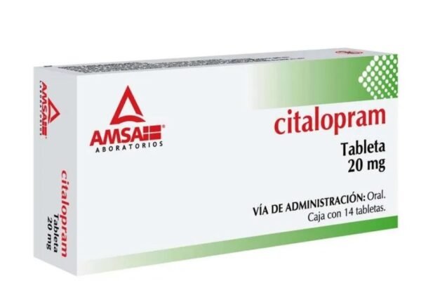 Citalopram 20mg 14 Tabletas Amsa