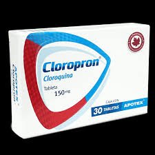 Cloropron Cloroquina 150mg 30 Tabletas