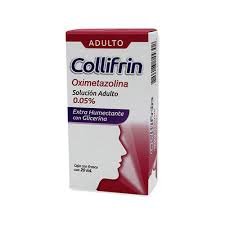 Collifrin Oximetazolina Solución Nasal Adulto 0.05% 20ml Collins