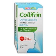 Collifrin Solución Nasal Infantil Oximetazolina 0.025% 20ml