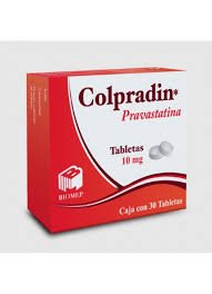 Colpradin Pravastatina 10mg 30 Tabletas Biomep