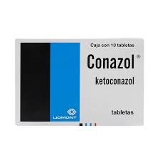 Conazol Ketoconazol 200mg 10 Tabletas Liomont