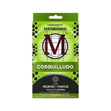 Condones M Texturizado Cosquilludo 3 Condones
