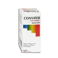 Convifer Hierro Solución Ciproheptadina Vitaminas B1 B6 B12 Lisina Chemical 1868 Convifer Hierro Solución Ciproheptadina Vitaminas B1 B6 B12 Lisina Gluconato Ferroso 220ml Degort´s Chemical