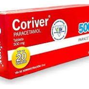 Coriver Paracetamol 500mg 20 Tabletas Maver