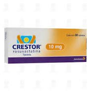 Crostox Rosuvastatina 10mg 30 Tabletas