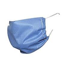 Cubrebocas Doble Capa Azul