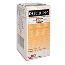 Debequin-C Dextrometorfano 7.5mg Guaifenesina 50mg Jarabe 120ml Degort's Chemical