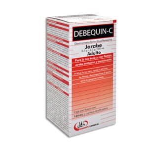 Debequin-C Dextrometorfano Guaifenesina Jarabe 0.3g 2.0g / 100ml 120 ML Adulto Degort´s