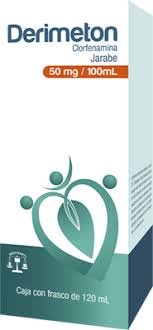 Derimeton Clorfenamina Jarabe 50mg/100ml 120ml Bruluart