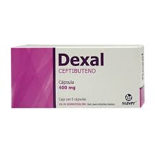 Dexal Ceftibuteno 400mg 5 Cápsulas Maver
