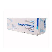 Dexametasona Solución 8mg/2ml 1 Ámpula Inyectable Salucom