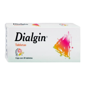 Dialgin Furazolidona Diyodohidroxiquinoleina Caolín Pectina Metilbromuro Homatropina 20 Tabletas Collins