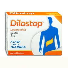 Dilostop Loperamida 2mg 12 Tabletas