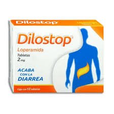 Dilostop Loperamida 2mg 12 Tabletas Collins