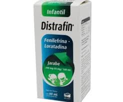 Distrafin Infantil Fenilefrina Loratadina Jarabe 200mg 50mg 100ml 60ml Biomep 1714 Distrafin Infantil Fenilefrina Loratadina Jarabe 200mg/50mg/100ml 60ml Biomep