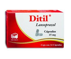 Ditil Lansoprazol 15mg 14 Cápsulas Biomep