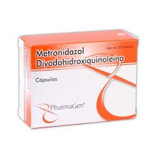 Diyodohidroxiquinoleina 200mg Metronidazol 400mg 30 Cápsulas Pharmagen