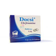 Docsi Clorfenamina 4mg 20 Tabletas Biomep