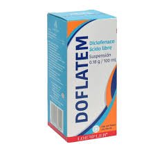 Doflatem Diclofenaco 0.18g/100ml Suspensión 120ml Loeffler