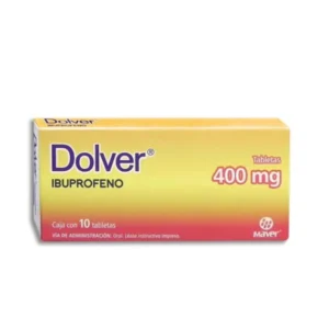 Dolver Ibuprofeno 400mg 10 Tabletas Maver Dolver Ibuprofeno 400mg 10 Tabletas Maver