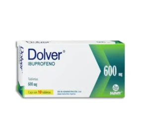 Dolver Ibuprofeno 600mg 10 Tabletas Maver Dolver Ibuprofeno 600mg 10 Tabletas Maver