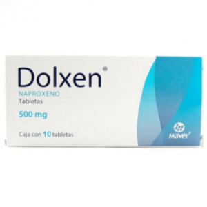 Dolxen Naproxeno 500mg 10 Tabletas Maver Dolxen Naproxeno 500mg 10 Tabletas Maver