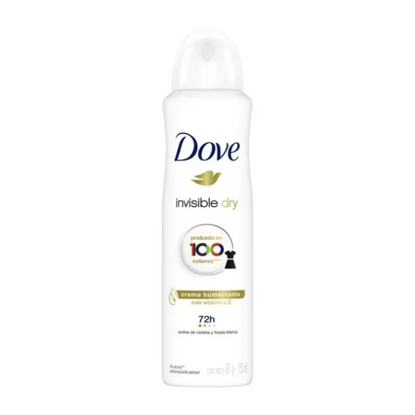 Dove Invisible Dry Anti Manchas Blancas Amarillas 48h 150ml Unilever