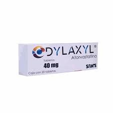 Dylaxyl Atorvastatina 40mg 20 Tabletas Son´s