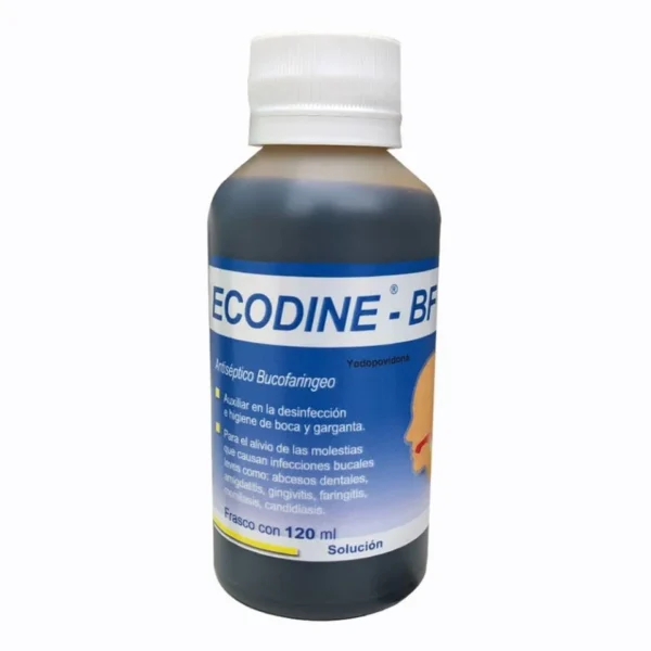 Ecodine-BF Antiséptico Bucofaringeo 120ml Manuell