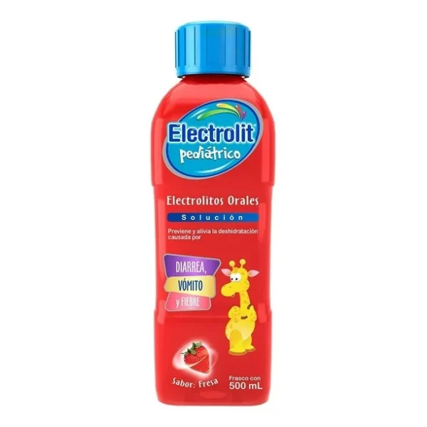 Electrolit Pediátrico Fresa 500ml