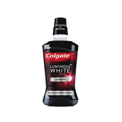 Enjuague Bucal Colgate Luminous White Carbón 250 ML