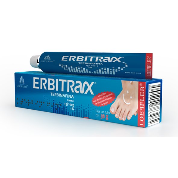 Erbitrax Terbinafina 1g Crema 30g Loeffler